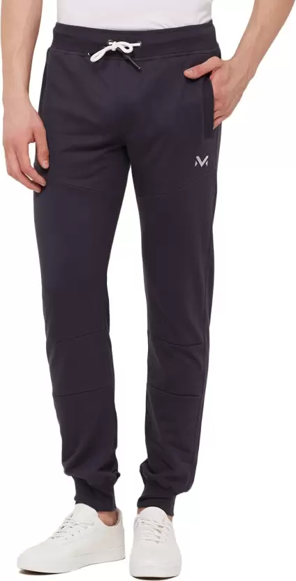 Comfortable Activewear Cotton Grey Melange Track Pants