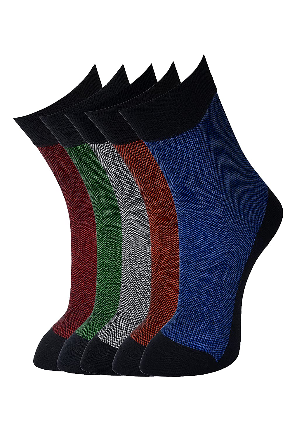 vibrant black cotton socks