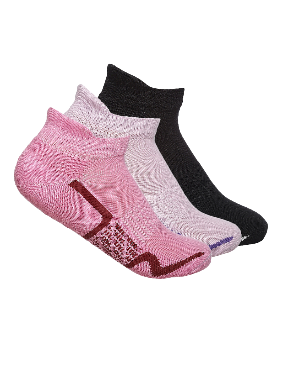 Sports Colourful Activewear Cotton Low Ankle Socks