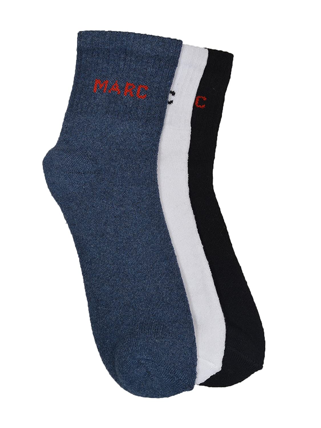 Sports Terry Pack of 3 Blended Cotton Ankle Socks